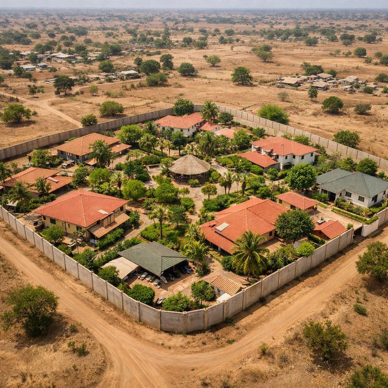 The compound - residential enclave